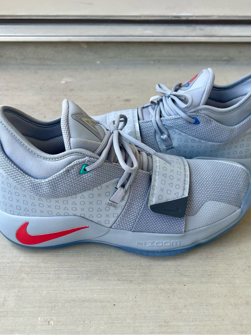 Nike PG 2.5 x PlayStation "Wolf Grey" (BQ8388-001) - Size [10.5] with box